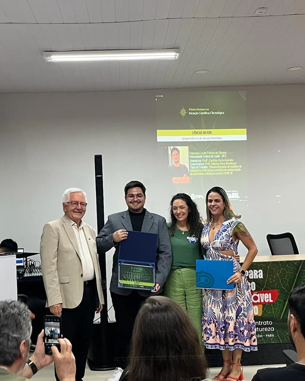 Francisco Lucas de Oliveira CNPq award 2